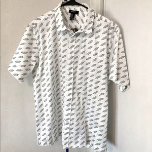 Forever 21 Men’s White button up shirt